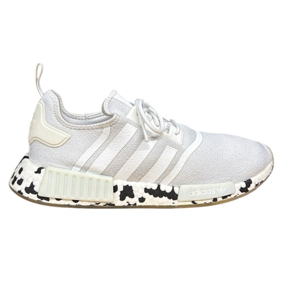 Adidas Originals NMD R1 White Black Speckled Camo #GZ4307 Shoes Men's Size 12 - Picture 6 of 15